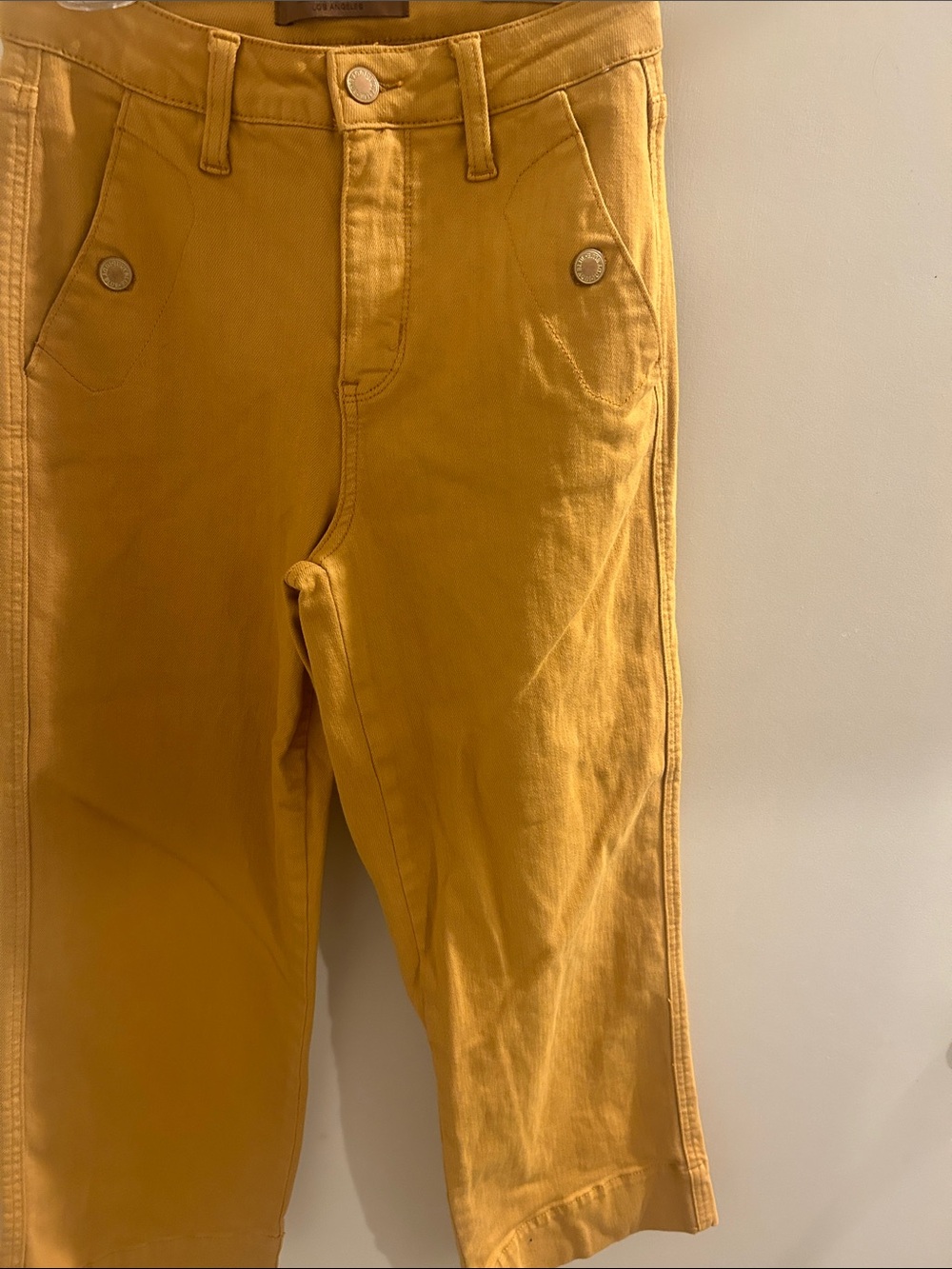Judy Blue Mustard Yellow Stretch Chinos